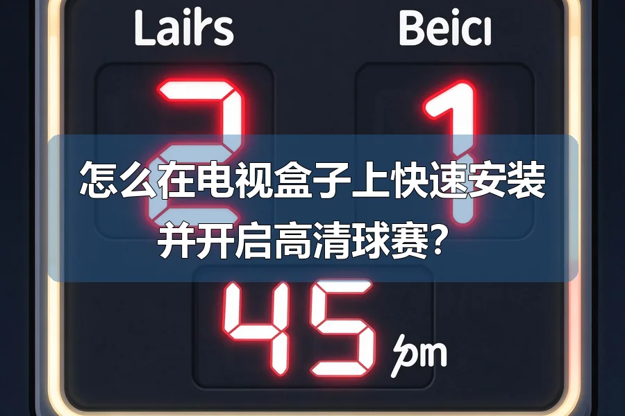 怎么在电视盒子上快速安装并开启高清球赛?
